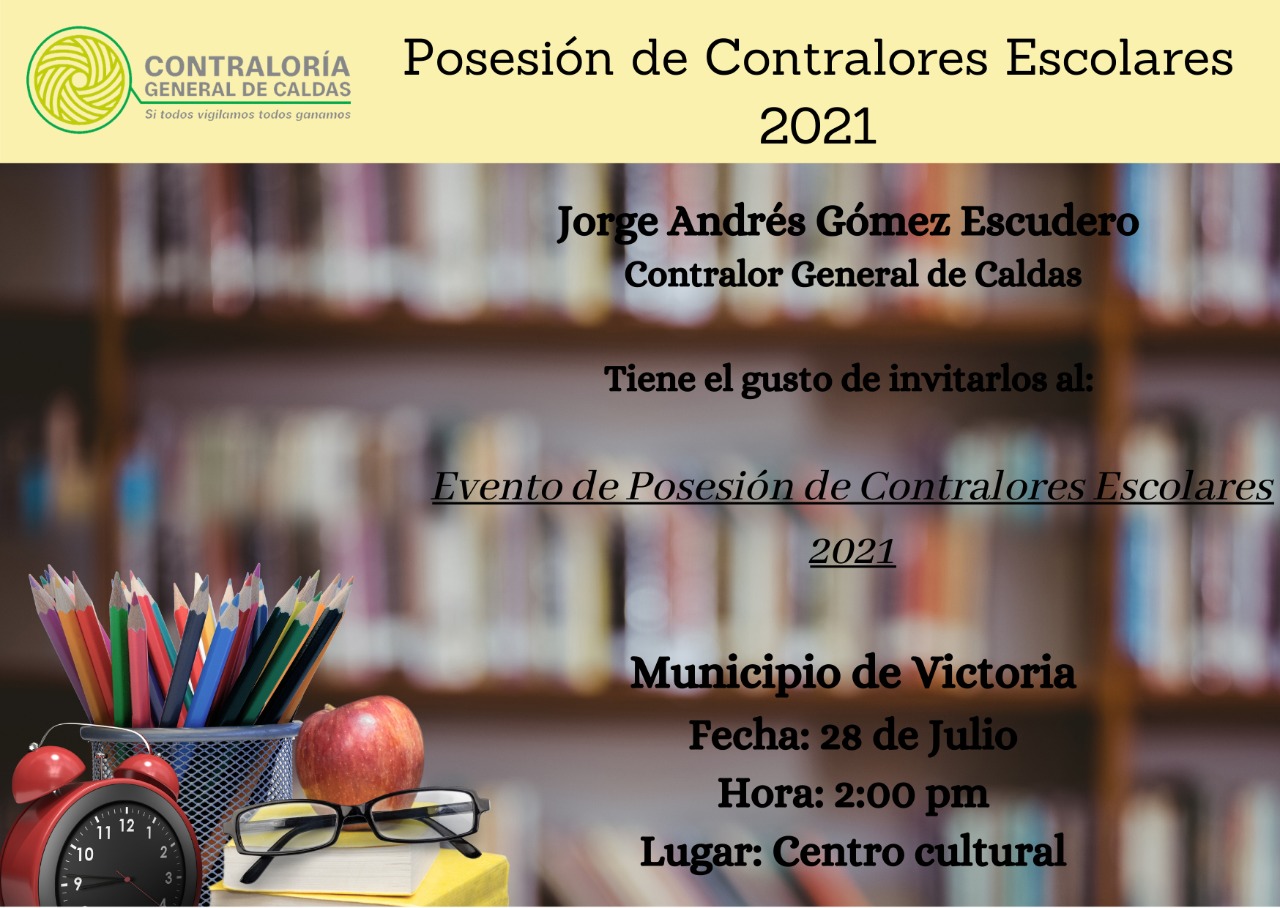 Lee más sobre el artículo Posesión Contralores Escolares 2021 en el Municipio de Victoria